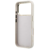 Guess iPhone 17 Pro Max/iPhone 18 Pro Max Deksel 4G Resin-logo Rosa