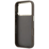 Guess iPhone 17 Pro Max/iPhone 18 Pro Max Deksel 4G Resin-logo Brun