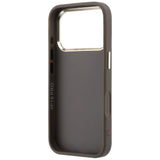 Guess iPhone 17 Pro/iPhone 18 Pro Deksel 4G Resin Logo Brun