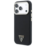 Guess iPhone 17 Pro/iPhone 18 Pro Deksel Kevlar Triangle Logo Svart