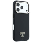 Guess iPhone 17 Pro/iPhone 18 Pro Deksel Kevlar Triangle Logo Svart
