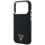 Guess iPhone 17 Pro/iPhone 18 Pro Deksel Kevlar Triangle Logo Svart
