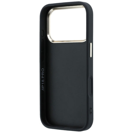 Guess iPhone 17 Pro/iPhone 18 Pro Deksel 4G Resin Logo Svart