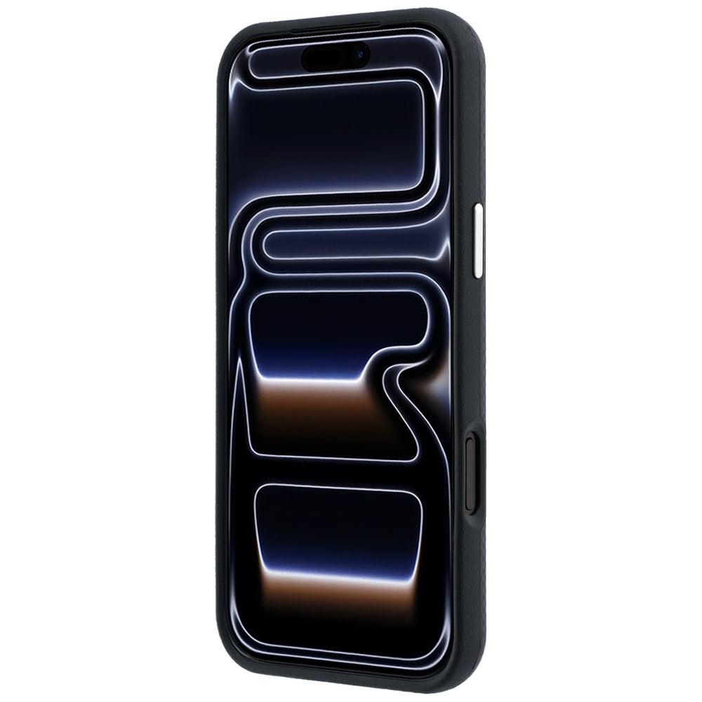 Guess iPhone 17 Pro/iPhone 18 Pro Deksel Kevlar Triangle-logo burgunder