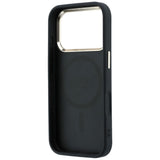 Guess iPhone 17 Pro Max/iPhone 18 Pro Max Deksel Saffiano 4G Classic Logo Svart