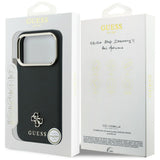 Guess iPhone 17 Pro Max/iPhone 18 Pro Max Deksel Saffiano 4G Classic Logo Svart