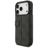 Guess iPhone 17 Pro/iPhone 18 Pro Etui Book 4G Metal Logo Svart