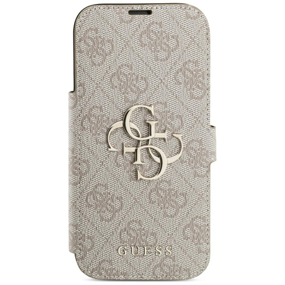 Guess iPhone 17 Pro/iPhone 18 Pro Etui Book 4G Metal Logo Rosa