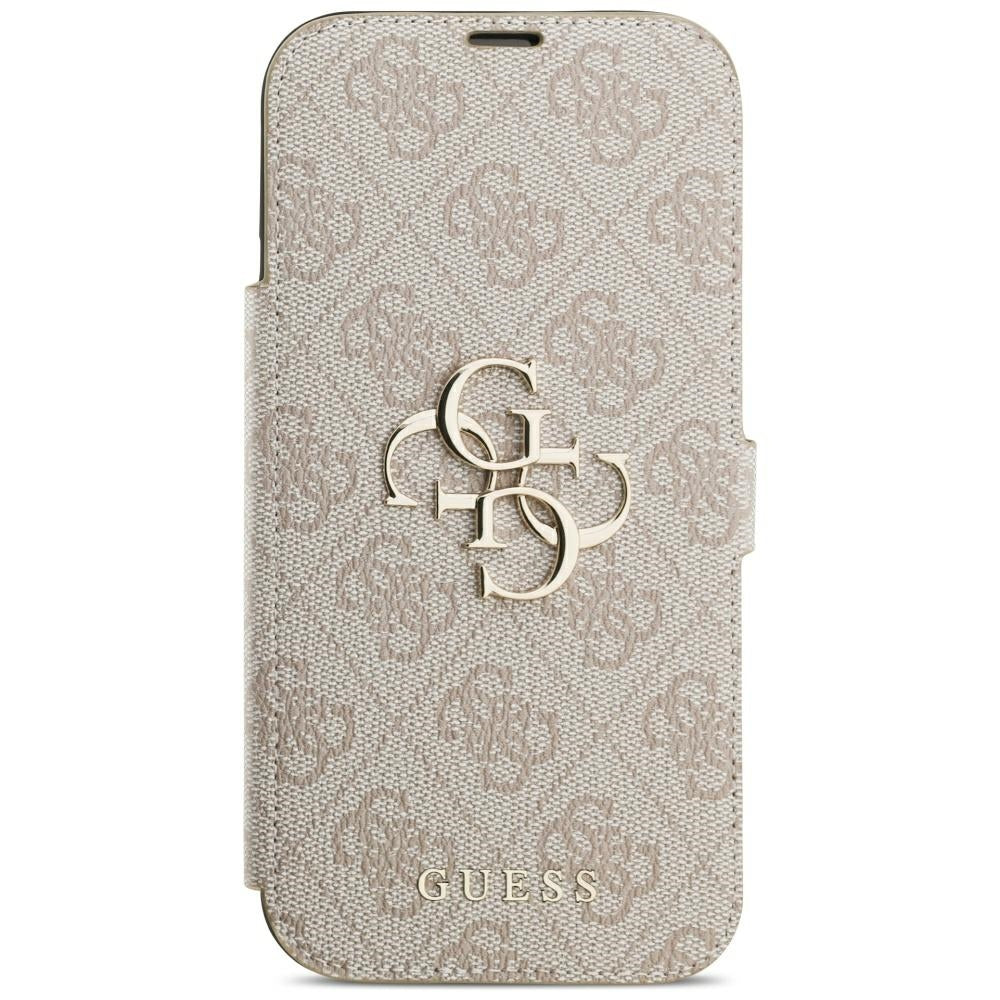 Guess iPhone 17 Pro Max/iPhone 18 Pro Max Etui Book 4G Metal Logo Rosa