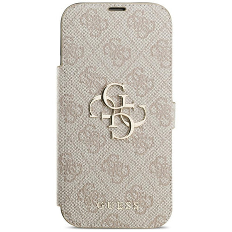 Guess iPhone 17 Pro Max/iPhone 18 Pro Max Etui Book 4G Metal Logo Rosa