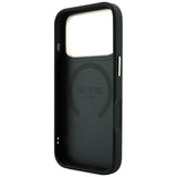 Guess iPhone 17 Pro/iPhone 18 Pro Deksel Stripe Peony 4G Logo Svart