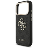 Guess iPhone 17 Pro/iPhone 18 Pro Deksel 4G Classic Logo Svart