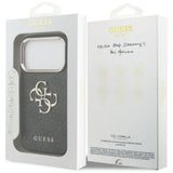 Guess iPhone 17 Pro/iPhone 18 Pro Deksel 4G Classic Logo Svart