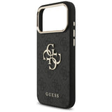 Guess iPhone 17 Pro Max/iPhone 18 Pro Max Deksel 4G Classic Logo Svart