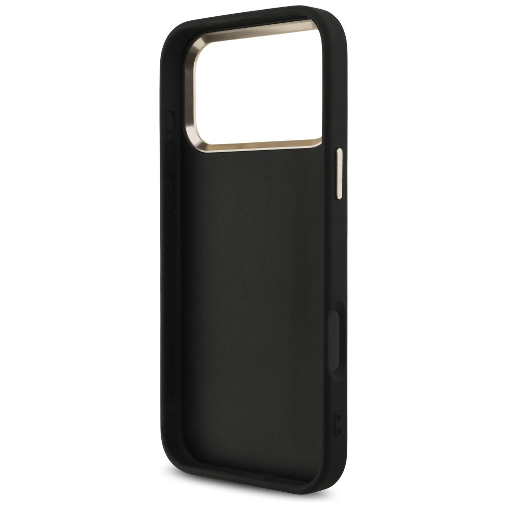 Guess iPhone 17 Pro Max/iPhone 18 Pro Max Deksel 4G Classic Logo Svart
