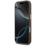 Guess iPhone 17 Pro/iPhone 18 Pro Deksel 4G Classic Logo Brun