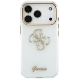 Guess Deksel iPhone 17 Pro Max/iPhone 18 Pro Max 4G Script Hvit