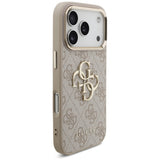 Guess iPhone 17 Pro/iPhone 18 Pro Deksel 4G Classic Logo Rosa