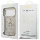 Guess iPhone 17 Pro/iPhone 18 Pro Deksel 4G Classic Logo Rosa