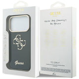 Guess iPhone 17 Pro Max/iPhone 18 Pro Max Deksel 4G Script Svart