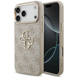Guess iPhone 17 Pro Max/iPhone 18 Pro Max Deksel 4G Classic Logo Rosa