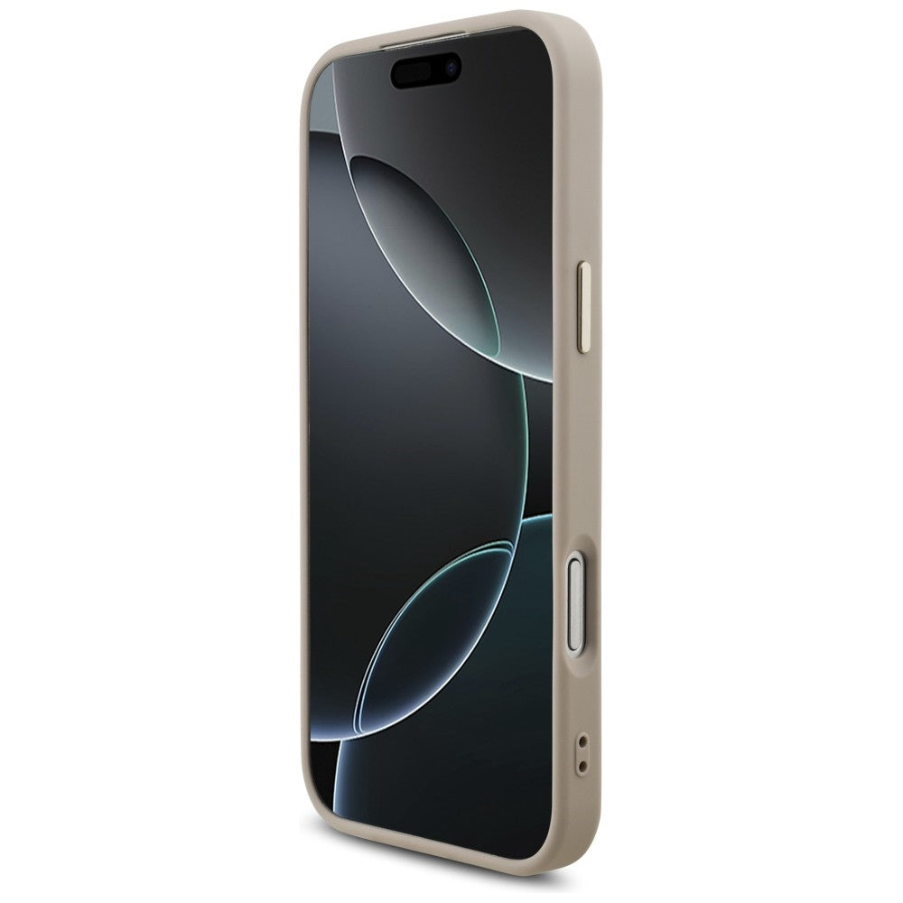 Guess iPhone 17 Pro Max/iPhone 18 Pro Max Deksel 4G Classic Logo Rosa