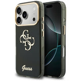Guess iPhone 17 Pro/iPhone 18 Pro Deksel 4G Script Svart