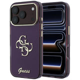 Guess iPhone 17 Pro/iPhone 18 Pro Deksel 4G Script Burgundy
