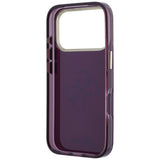 Guess iPhone 17 Pro/iPhone 18 Pro Deksel 4G Script Burgundy