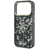 Guess iPhone 17 Pro/iPhone 18 Pro Deksel 4G Script skilpaddemønster