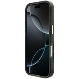 Guess iPhone 17 Pro/iPhone 18 Pro Deksel Zebra Glitter Sølv