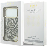 Guess Deksel iPhone 17 Pro Max/iPhone 18 Pro Max Zebra Glitter Gull