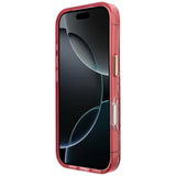 Guess iPhone 17 Pro Max/iPhone 18 Pro Max Deksel Glitter Blossom Roses Burgundy