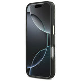 Guess iPhone 17 Pro/iPhone 18 Pro Deksel Leopard Glitter Svart