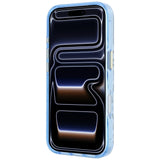 Guess Deksel til iPhone 17 Pro Max/iPhone 18 Pro Max Leopard Glitter Blå