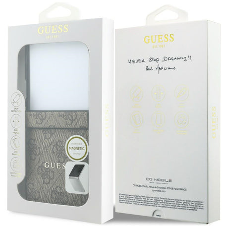 Guess Samsung Galaxy Z Flip 8 Deksel 4G Classic Brun