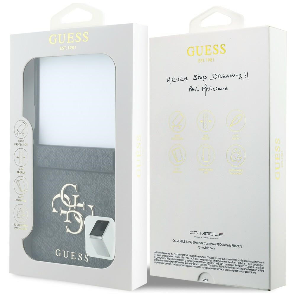 Guess Samsung Galaxy Z Flip 8 Deksel 4G Big Logo Svart