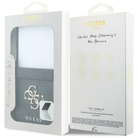 Guess Samsung Galaxy Z Flip 8 Deksel 4G Big Logo Svart
