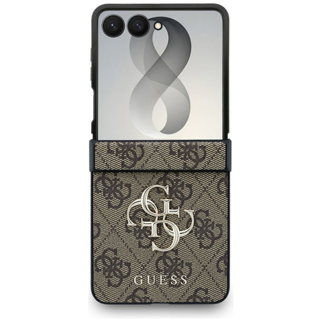 Guess Samsung Galaxy Z Flip 8 Deksel 4G Big Logo Brun