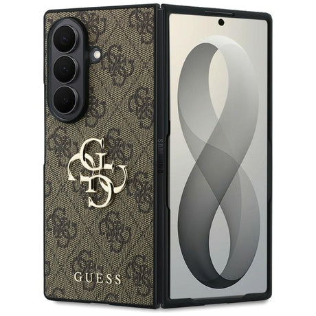 Guess Samsung Galaxy Z Fold 8 Ultra Deksel 4G Big Logo Brun