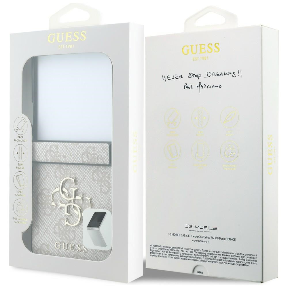 Guess Samsung Galaxy Z Flip 8 Deksel 4G Big Logo Rosa