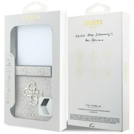 Guess Samsung Galaxy Z Flip 8 Deksel 4G Big Logo Rosa