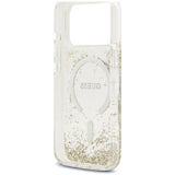 Guess iPhone 17 Pro/iPhone 18 Pro Deksel Resin Glitter Gull