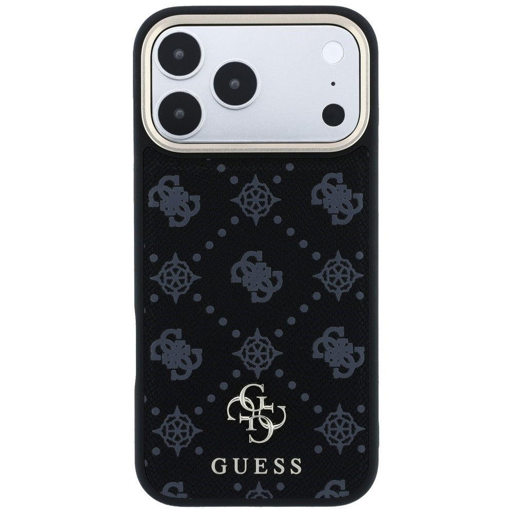 Guess iPhone 17 Pro/iPhone 18 Pro Deksel 4G Peony Svart