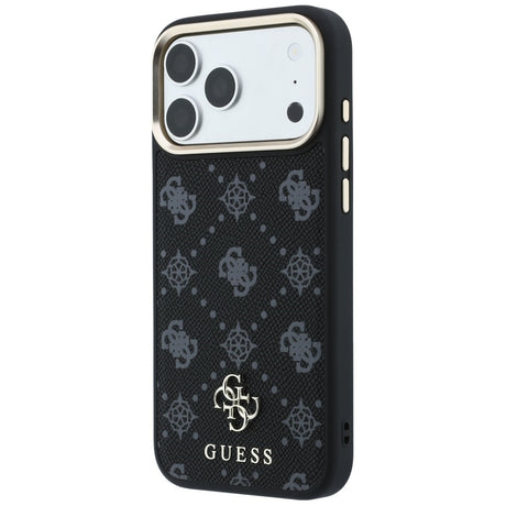 Guess iPhone 17 Pro Max/iPhone 18 Pro Max Deksel 4G Peony Svart