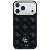 Guess iPhone 17 Pro Max/iPhone 18 Pro Max Deksel 4G Peony Svart