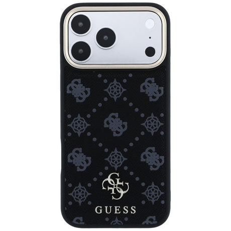 Guess iPhone 17 Pro Max/iPhone 18 Pro Max Deksel 4G Peony Svart
