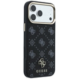 Guess iPhone 17 Pro Max/iPhone 18 Pro Max Deksel 4G Peony Svart
