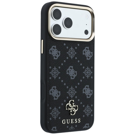 Guess iPhone 17 Pro Max/iPhone 18 Pro Max Deksel 4G Peony Svart