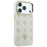 Guess iPhone 17 Pro Max/iPhone 18 Pro Max Deksel 4G Peony Beige